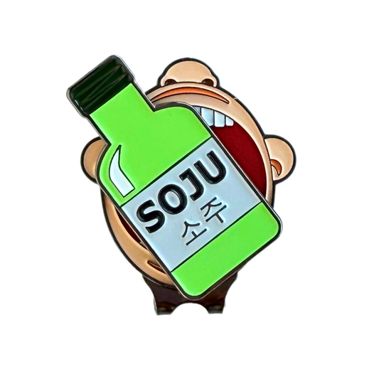 Soju Ball Marker and Hat Clip Set